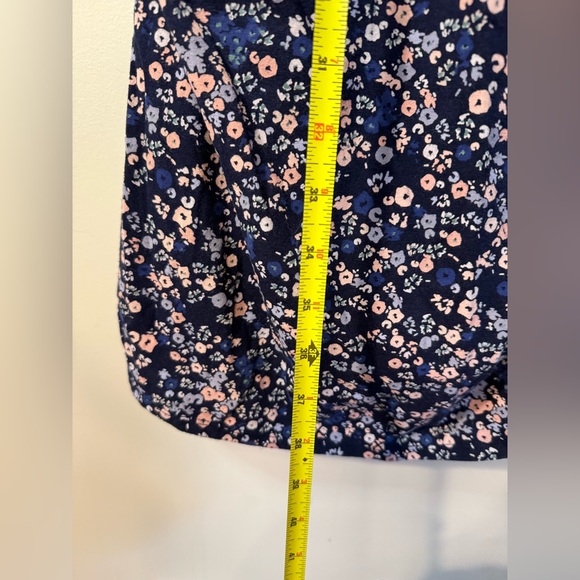 Short Sleeve T-Shirt Midi Maternity Dress - Isabel Maternity Size M Floral - Picture 8 of 9